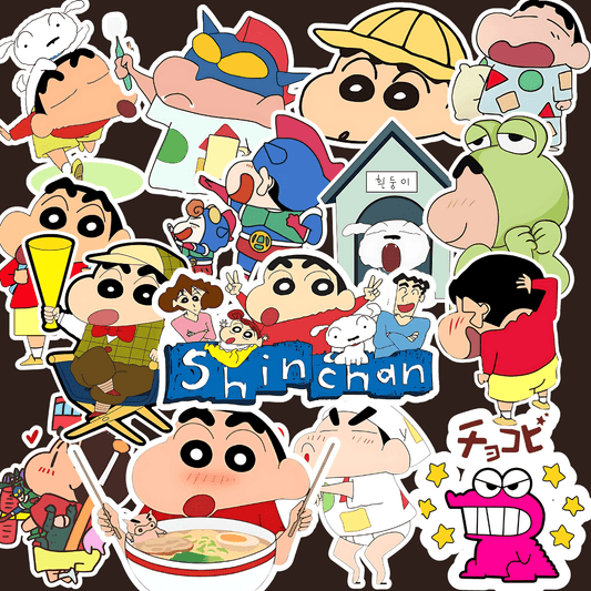 Shinchan Sticker (pack of 15 ) - sticckiz.com