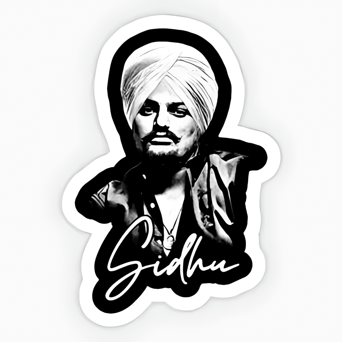 Sidhu moosewala Photo Sticker - sticckiz.com