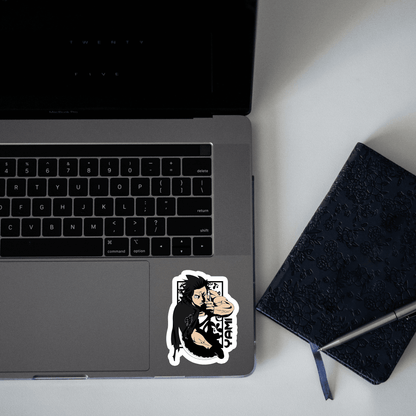 Angry Killer Aura Sticker - sticckiz.com