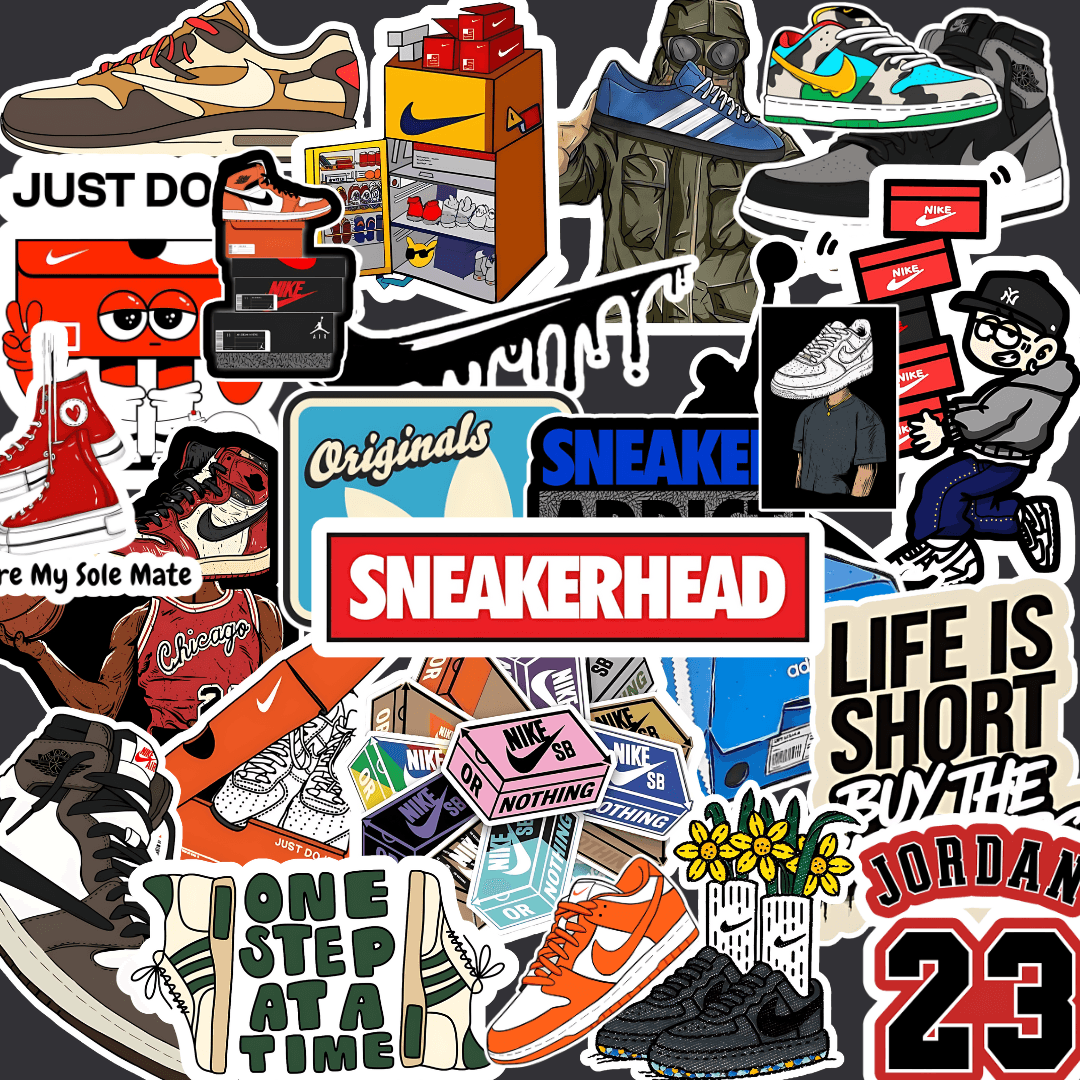 Sneaker Sticker (pack of 15 ) - sticckiz.com