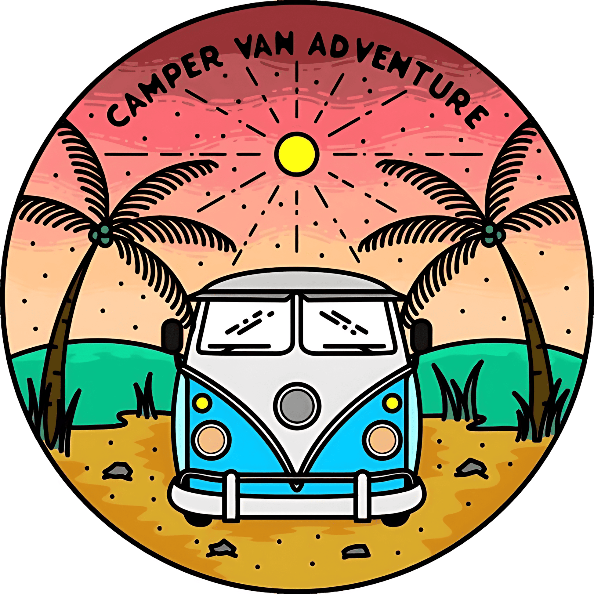 Van Life Sticker - sticckiz.com