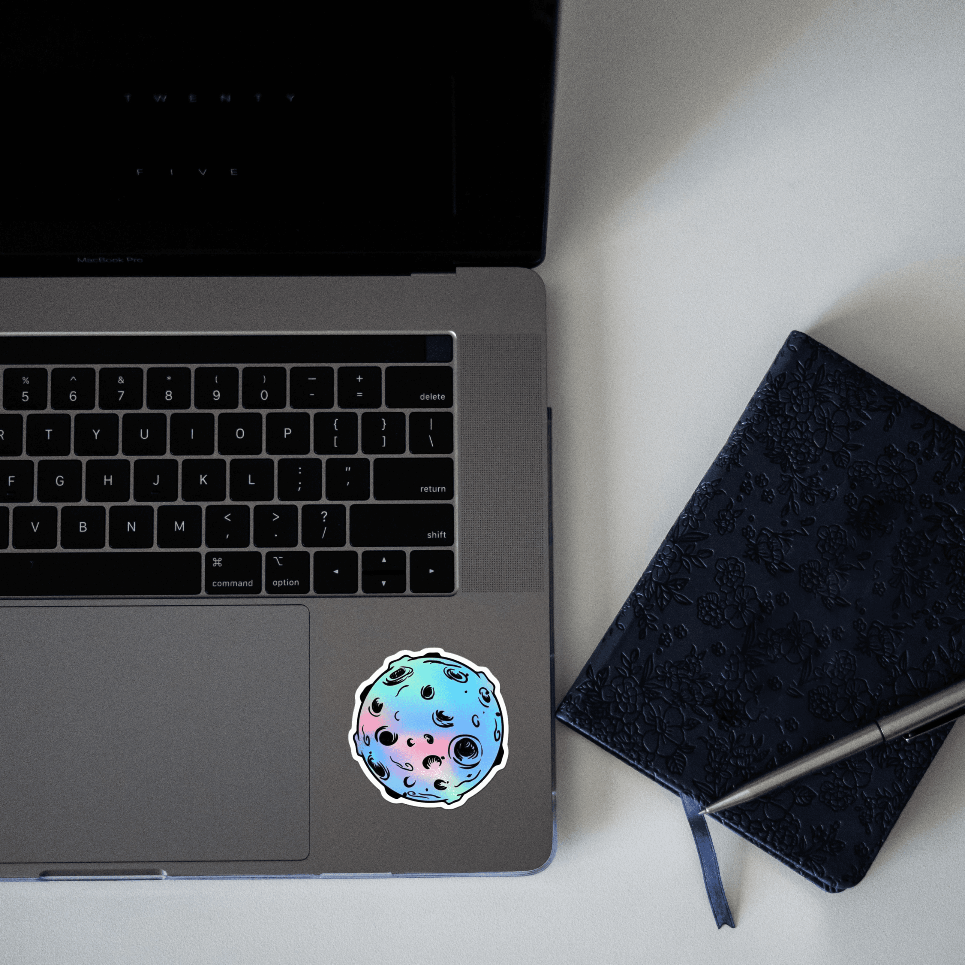 Moon Sticker - sticckiz.com