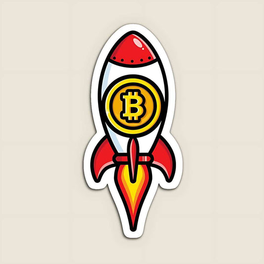 Bitcoin Rocket - sticckiz.com