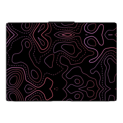 TOPOGRAPHY RED Laptop Skin - sticckiz.com