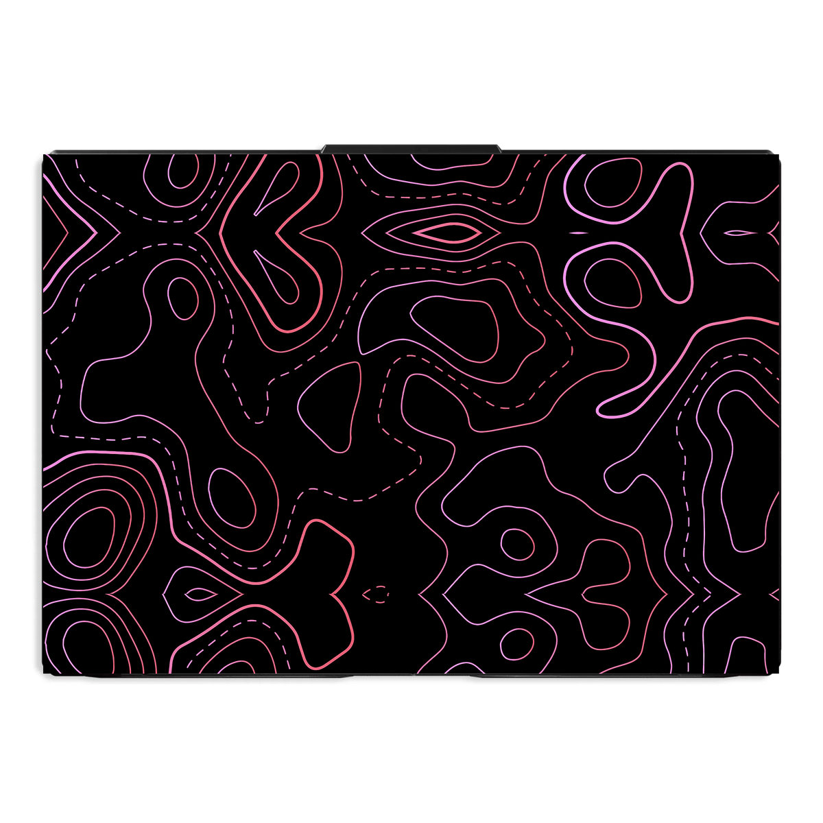 TOPOGRAPHY RED Laptop Skin - sticckiz.com