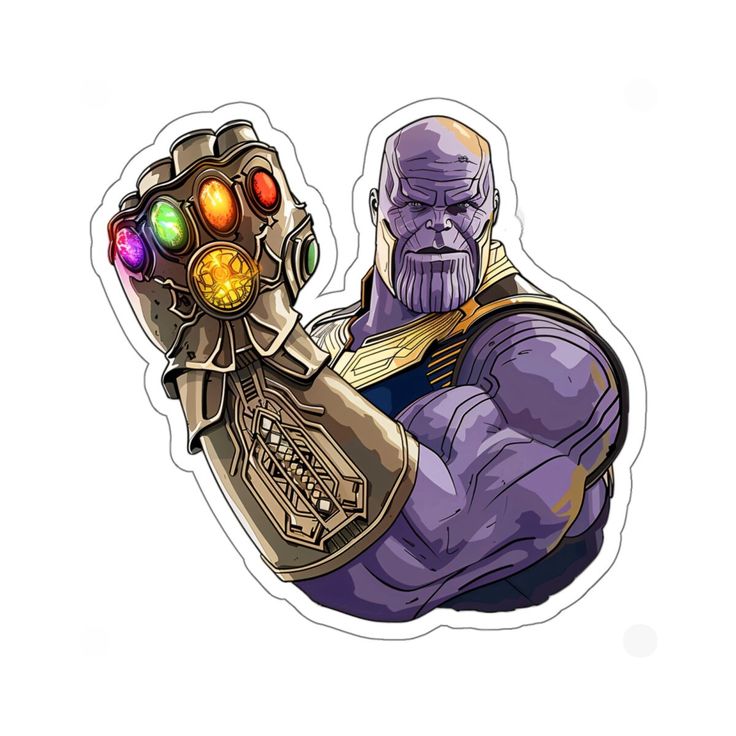 Thanos Sticker