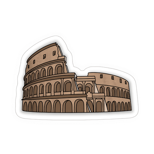 The Colosseum Sticker - sticckiz.com