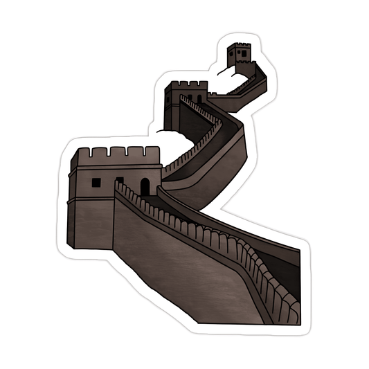 The Great Wall Of China Sticker - sticckiz.com