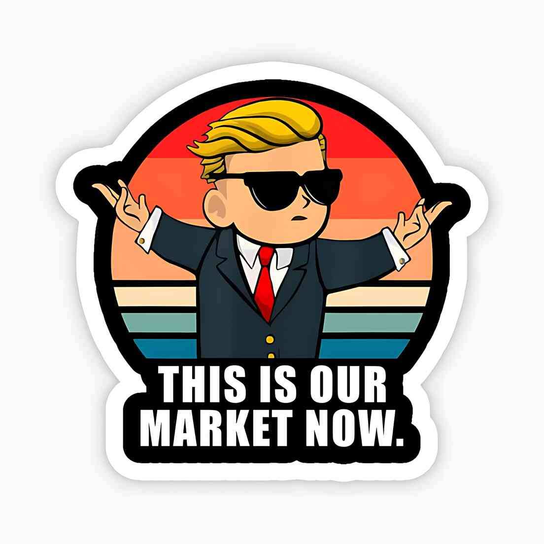 This Is Our Market Sticker - sticckiz.com