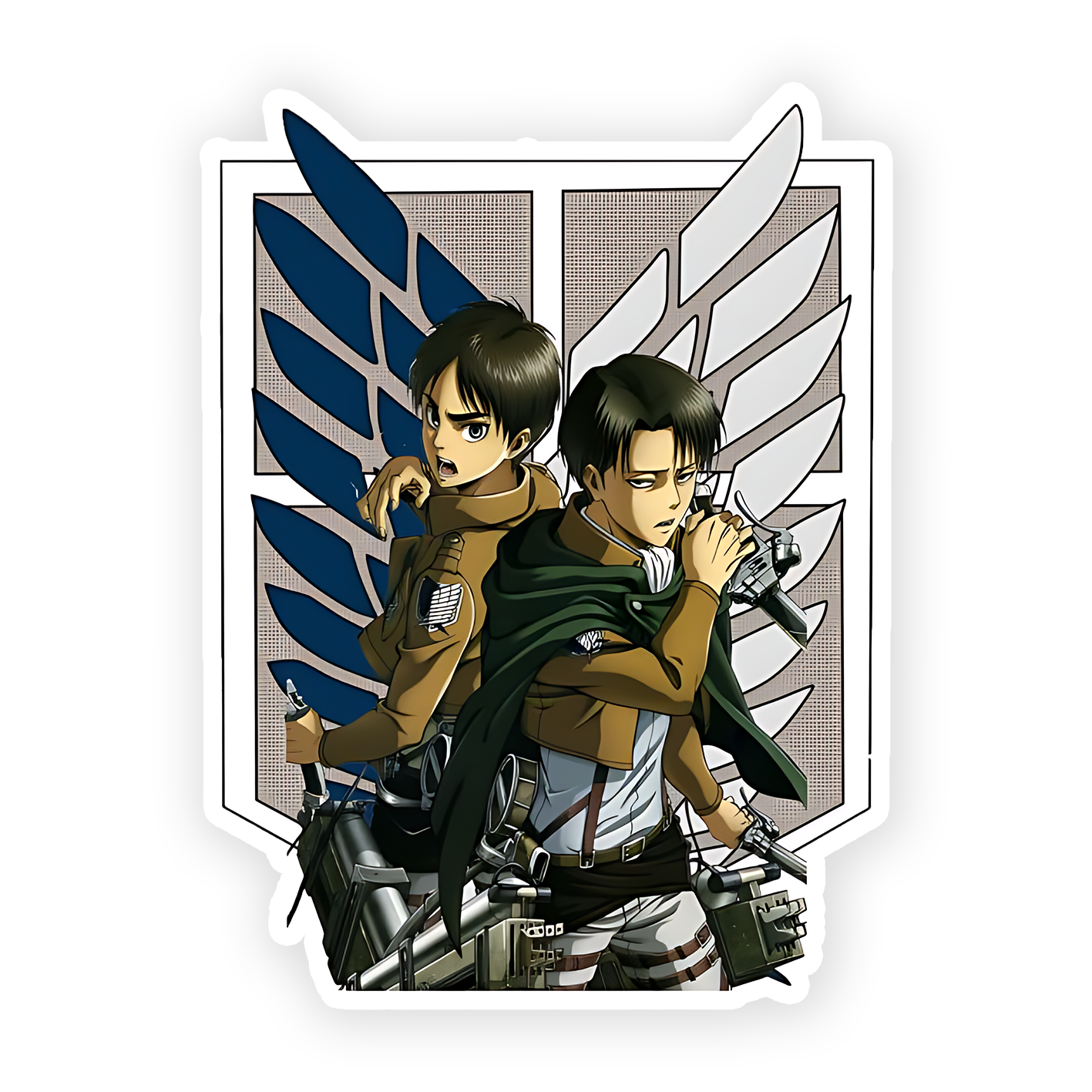 Jheims HC (jheimsh) | Attack on titan anime Sticker