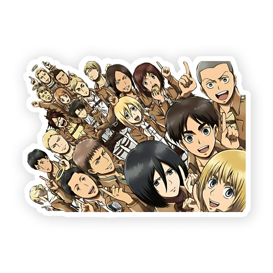 Shingeki No Kyojin | Attack on titan anime, Sticker