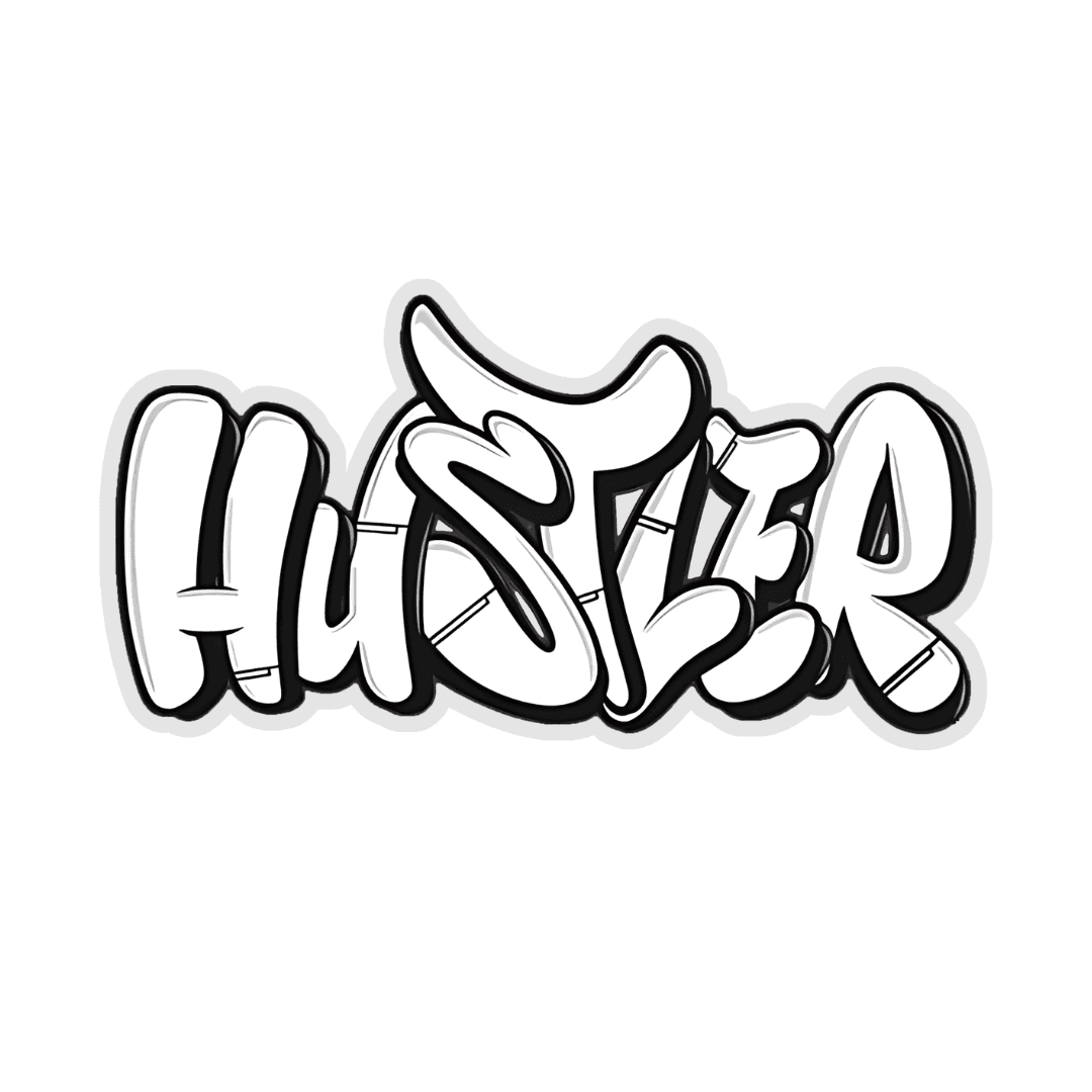 Hustler Sticker - sticckiz.com