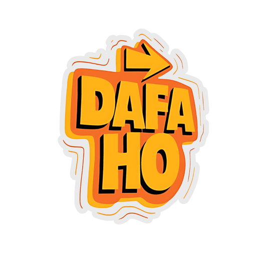 Dafa Ho Phrase Sticker - sticckiz.com
