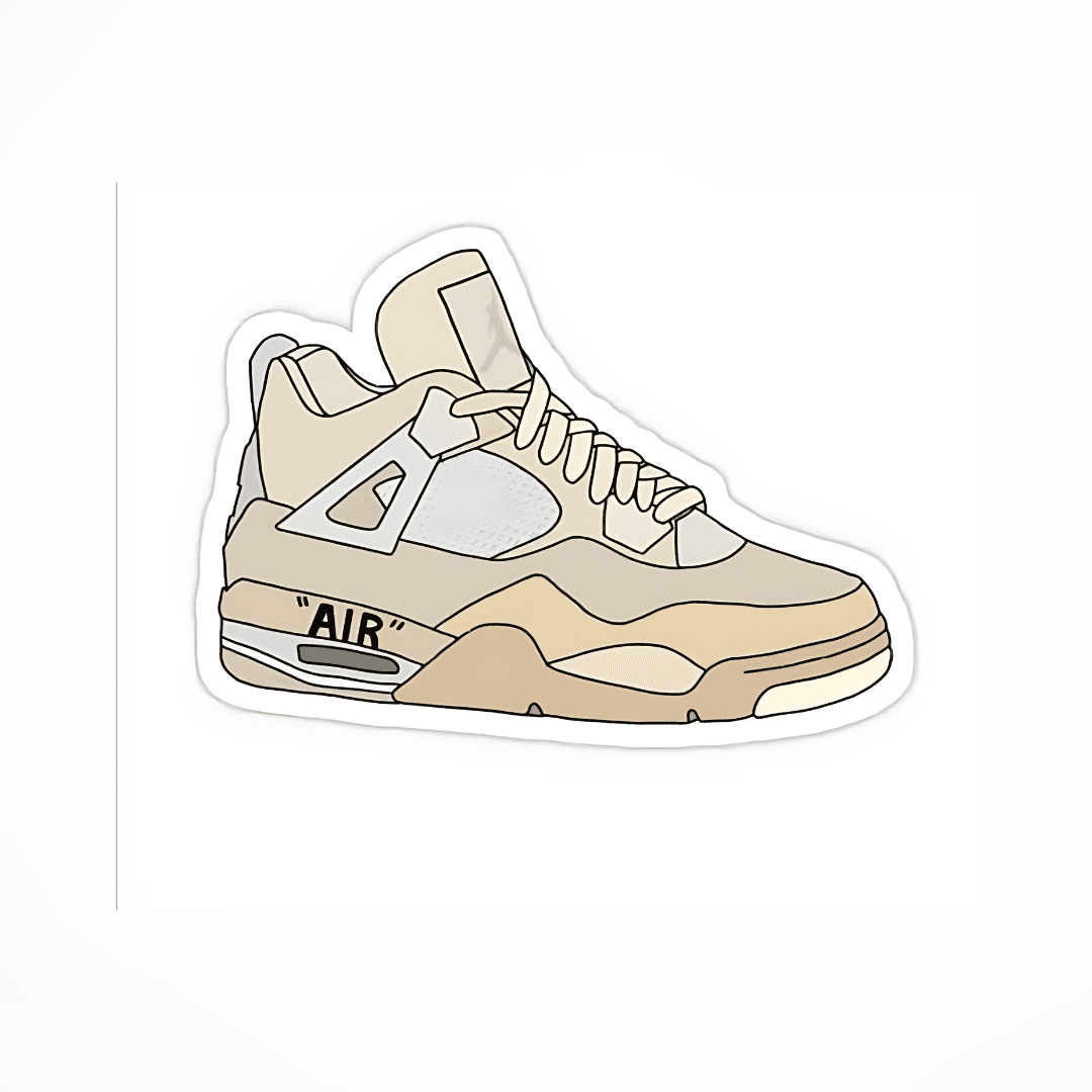 Air Jordan shoes Sticker - sticckiz.com