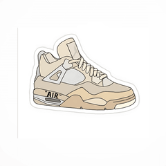 Air Jordan shoes Sticker - sticckiz.com