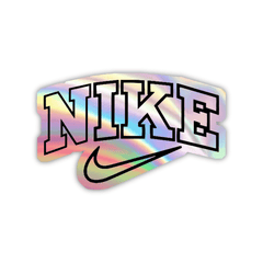 Nike Holographic Sticker - sticckiz.com