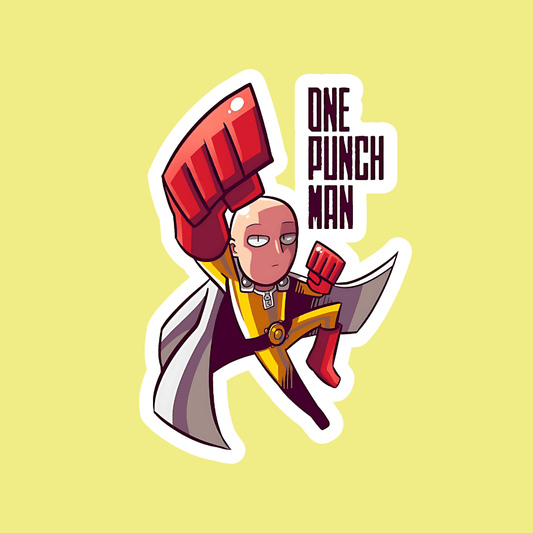 One Punch man Sticker - sticckiz.com