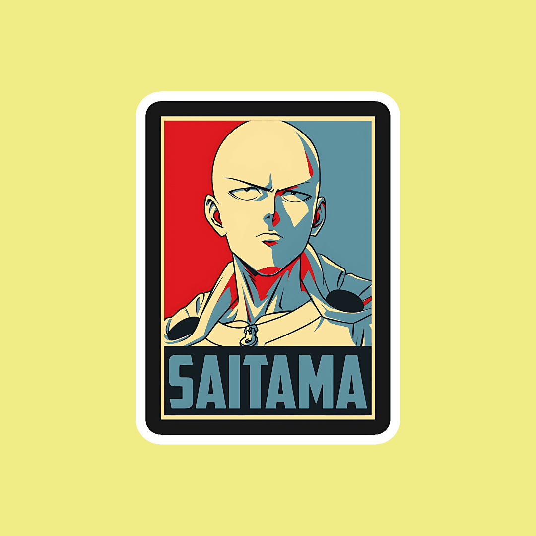 Saitama Sticker - sticckiz.com
