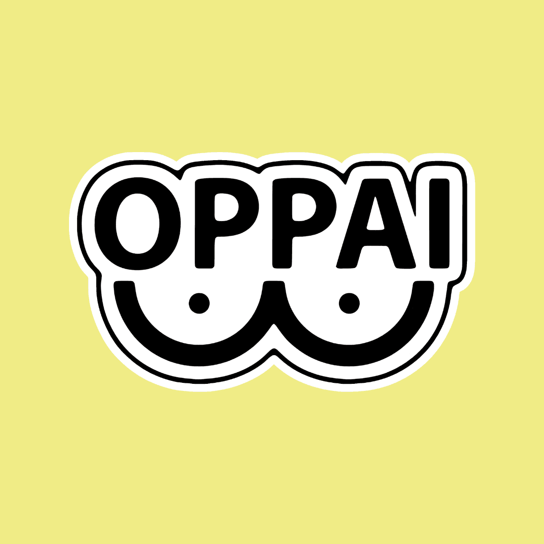 Oppai sticker - sticckiz.com