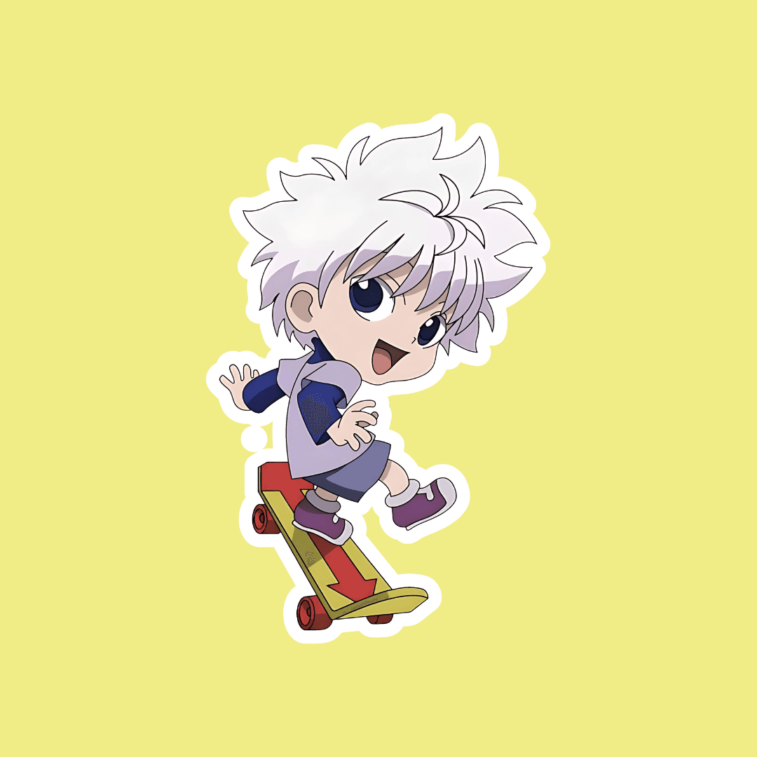 Killua Zoldyck Sticker - sticckiz.com