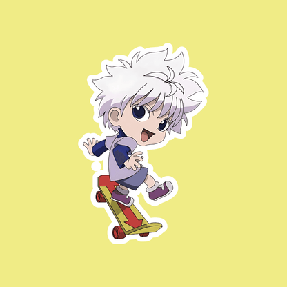 Killua Zoldyck Sticker - sticckiz.com