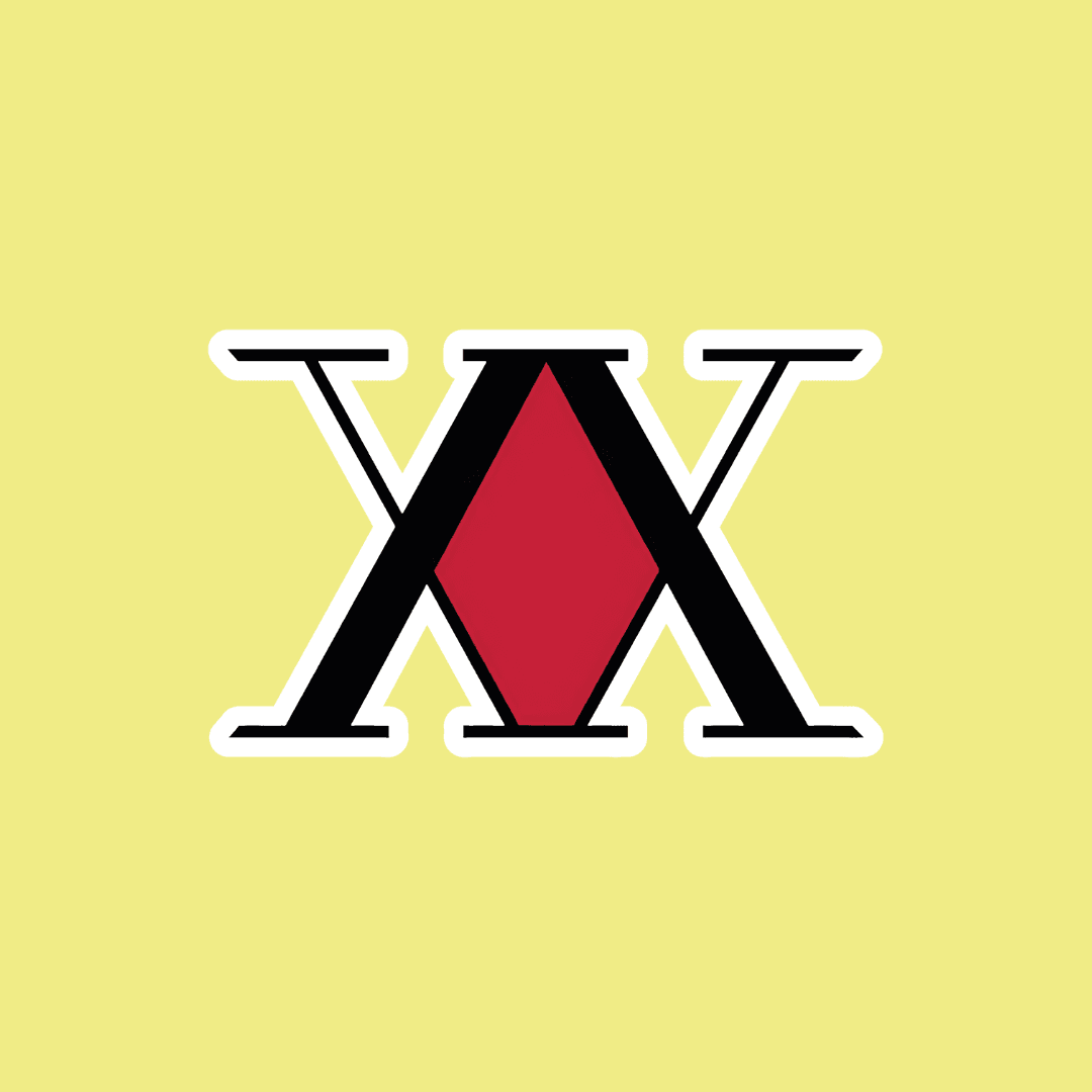 Hunter x Hunter logo Sticker - sticckiz.com