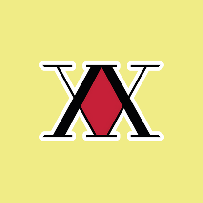 Hunter x Hunter logo Sticker - sticckiz.com