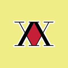 Hunter x Hunter logo Sticker - sticckiz.com