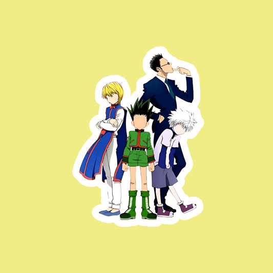 Hunter x Hunter v2 anime sticker - sticckiz.com