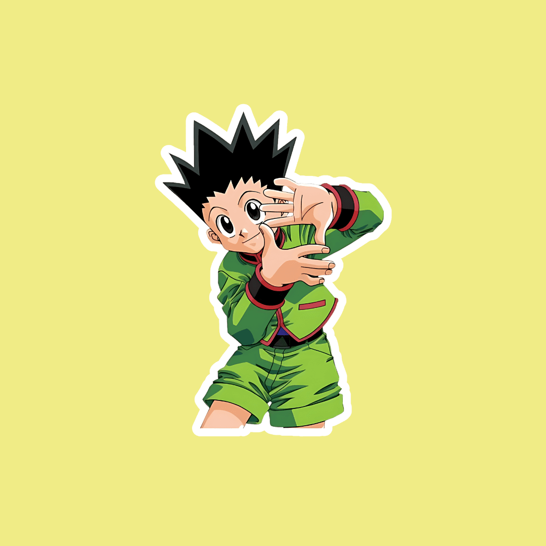 Gon Freecss Sticker - sticckiz.com