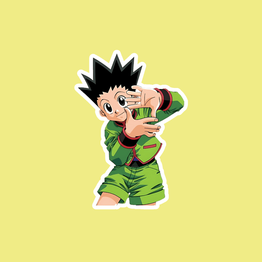 Gon Freecss Sticker - sticckiz.com