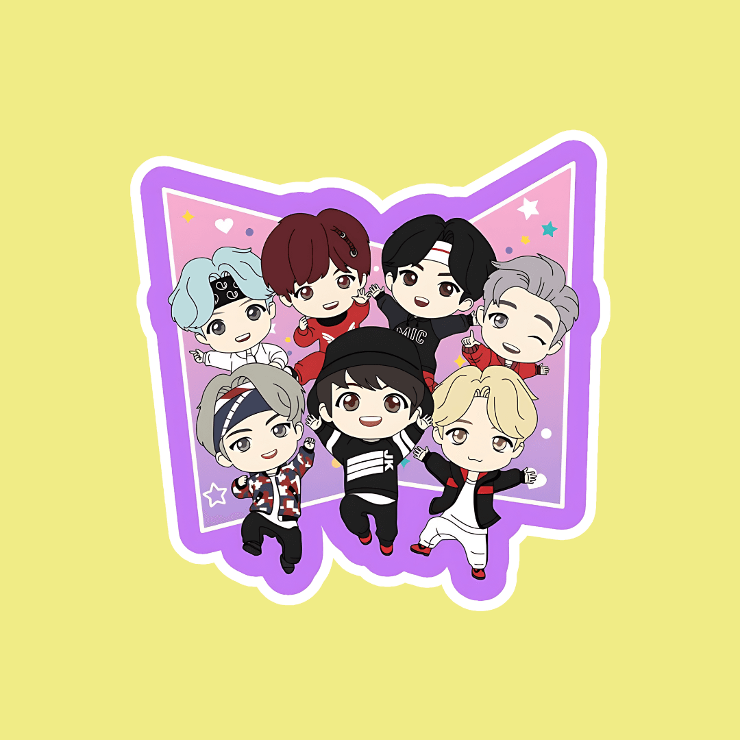 Korean star animated sticker - sticckiz.com
