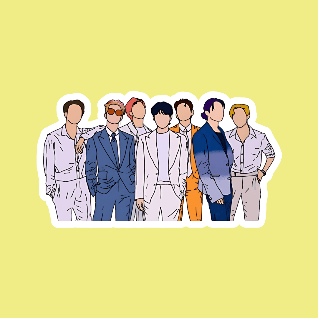 k-pop artist sticker - sticckiz.com