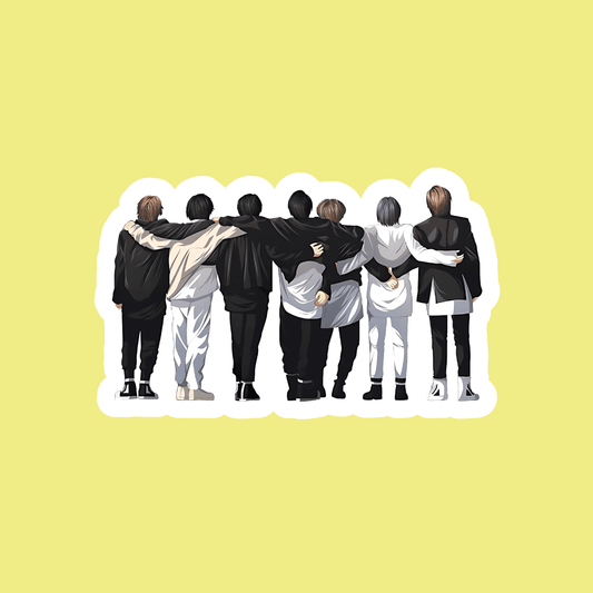 Korean artist v5 sticker - sticckiz.com
