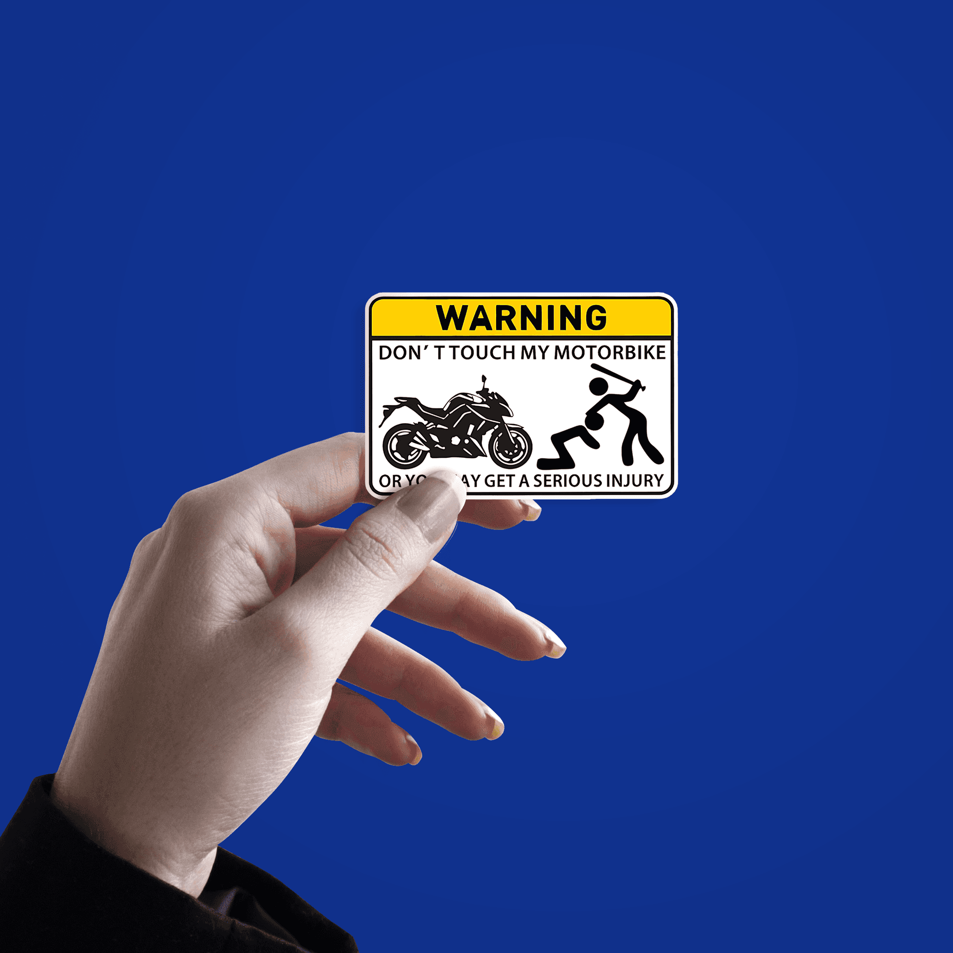 Don_t Touch Sticker - sticckiz.com