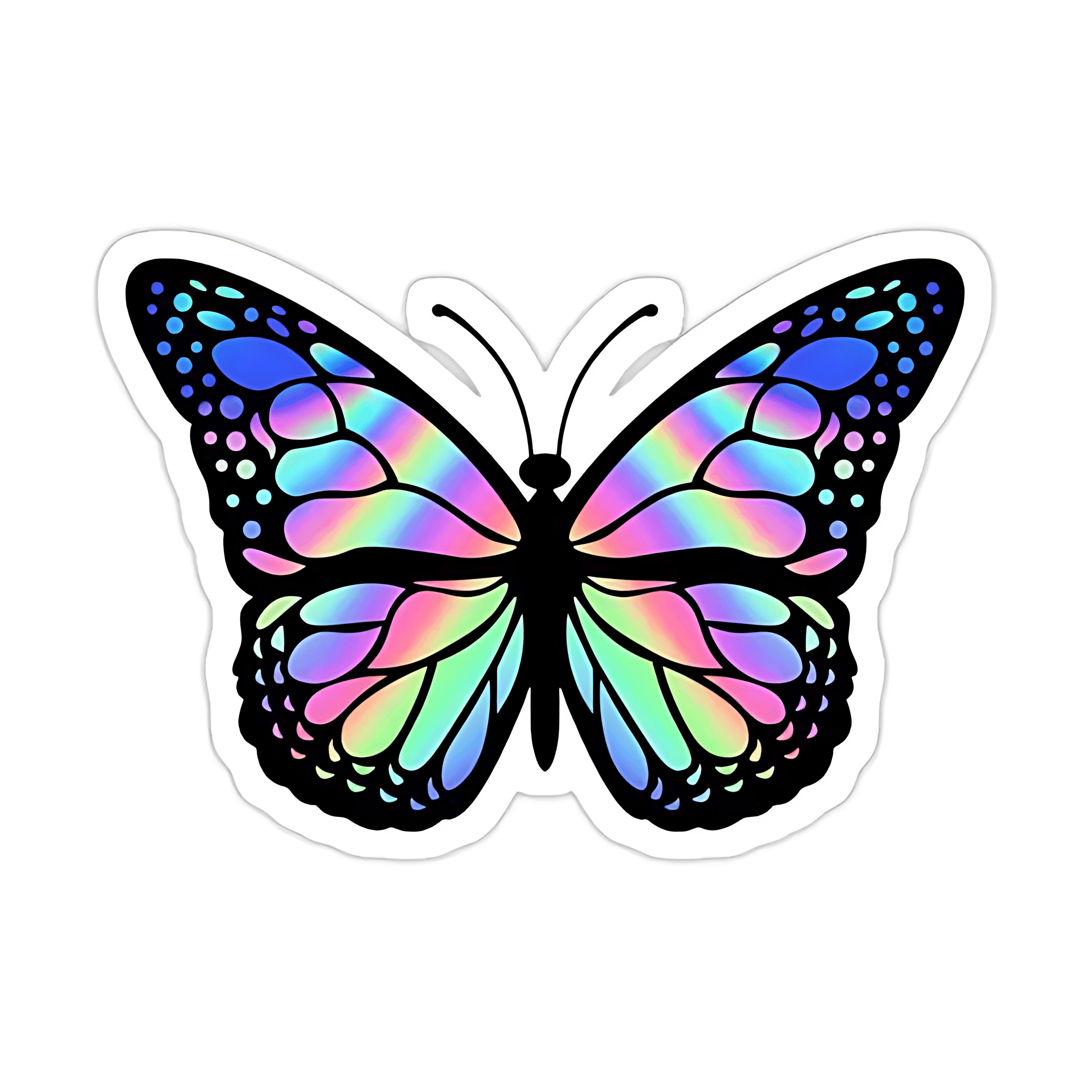 Butterfly Sticker - sticckiz.com