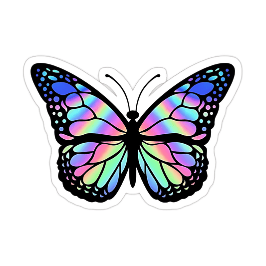 Butterfly Sticker - sticckiz.com