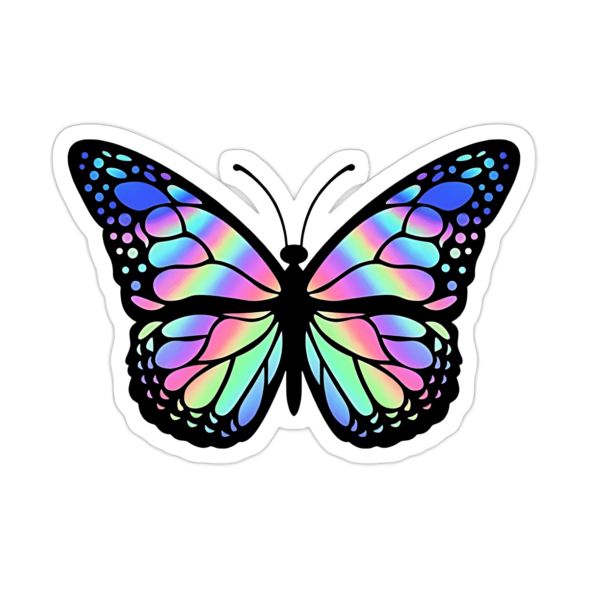 Butterfly Sticker - sticckiz.com