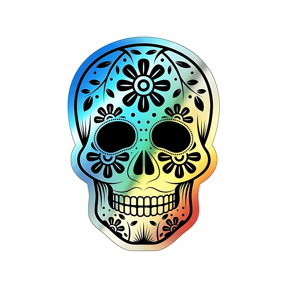 Aesthetic Skeleton Sticker - sticckiz.com
