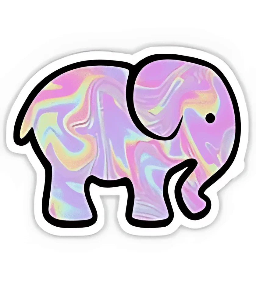 Baby Elephant Sticker - sticckiz.com