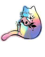 Cat Cute Sticker - sticckiz.com