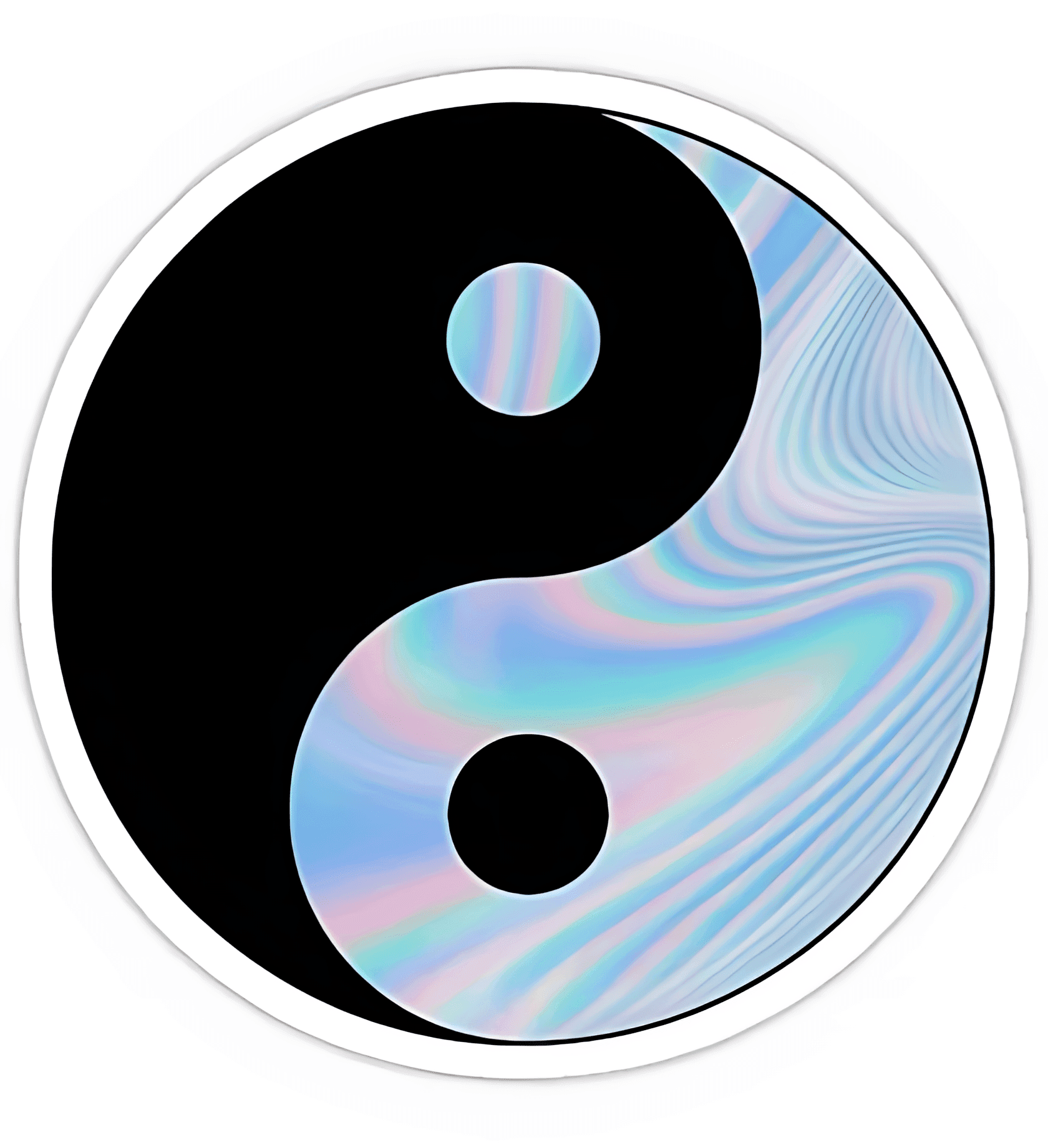 The Yin Yang Symbol Sticker - sticckiz.com
