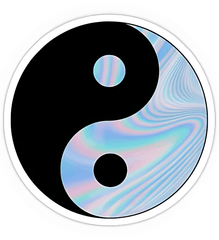 The Yin Yang Symbol Sticker - sticckiz.com