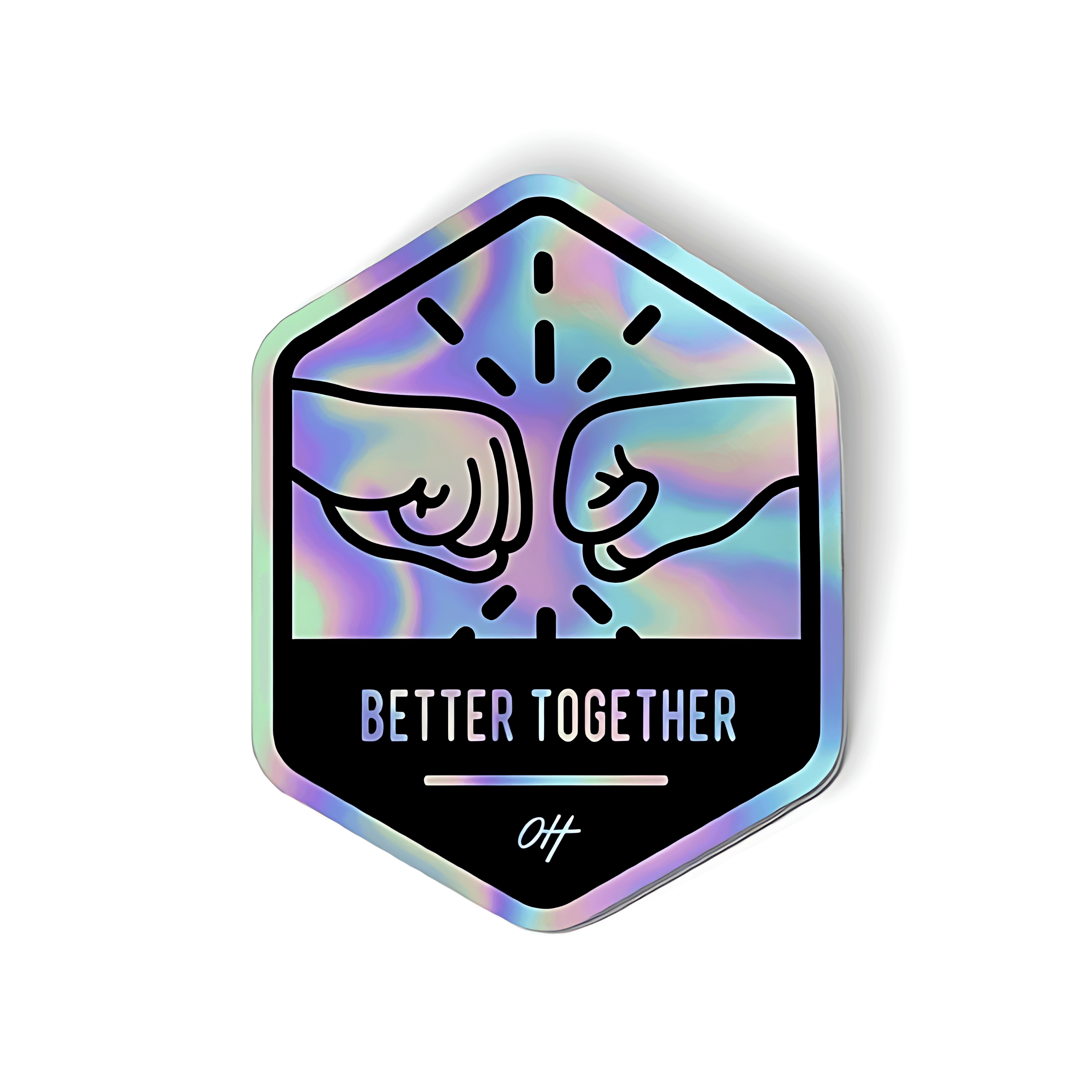 Better Together Sticker - sticckiz.com