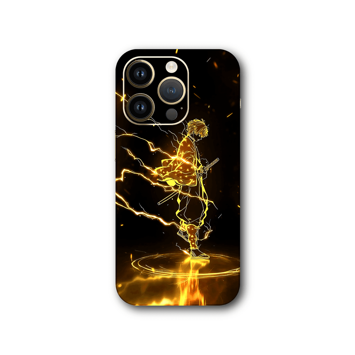 ZENITSU THUNDER EDITION Mobile Skin - sticckiz.com