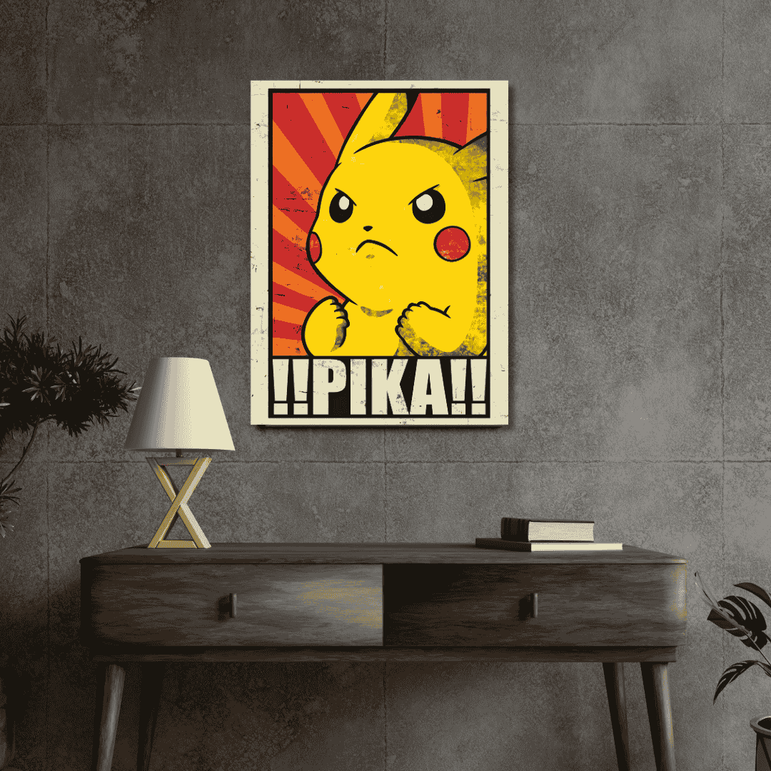 PIKACHU Poster - sticckiz.com