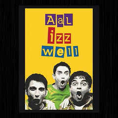 AAL IZZ WELL MOVIE Poster - sticckiz.com