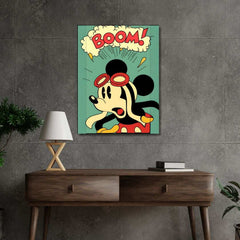 BOOM Mickey Mouse Poster - sticckiz.com