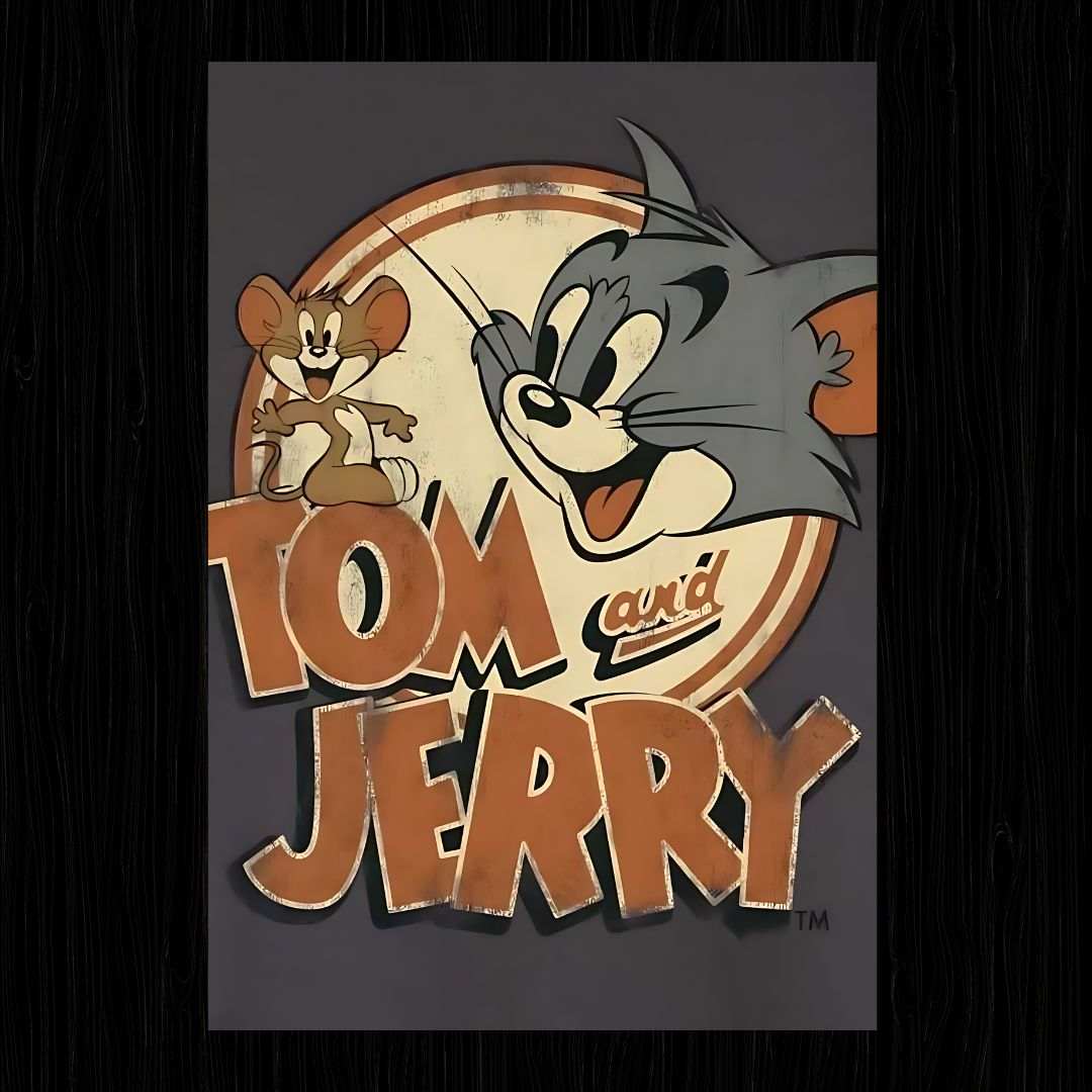 TOM AND JERRY Poster - sticckiz.com