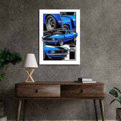 BOSS 302 MUSTANG Poster - sticckiz.com
